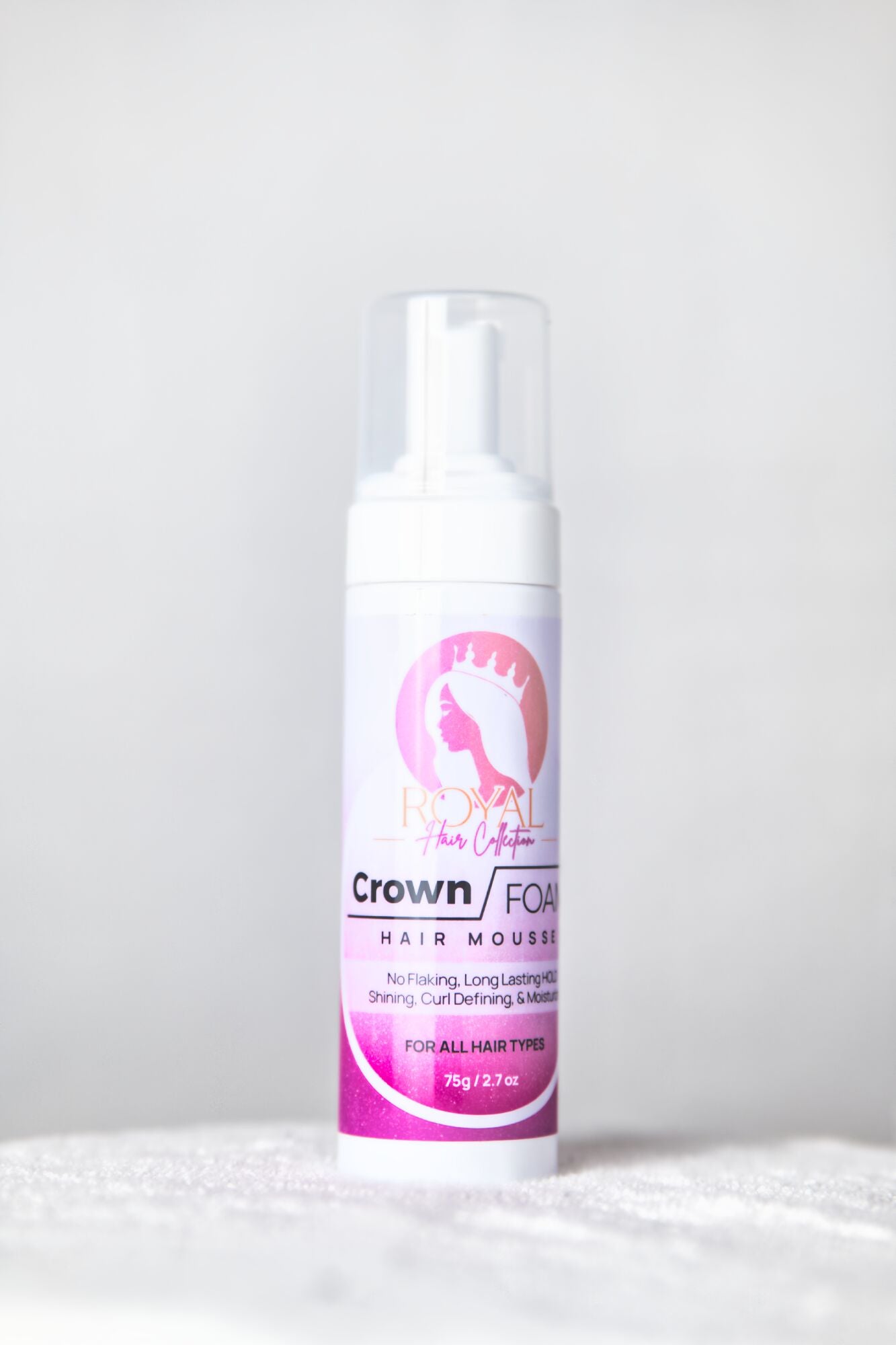 Crown Foam Hair Mousse – Royal Hair Collection