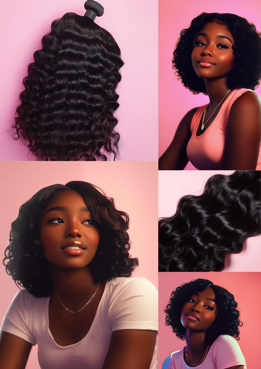 Curly Bundles 100%  Human Hair