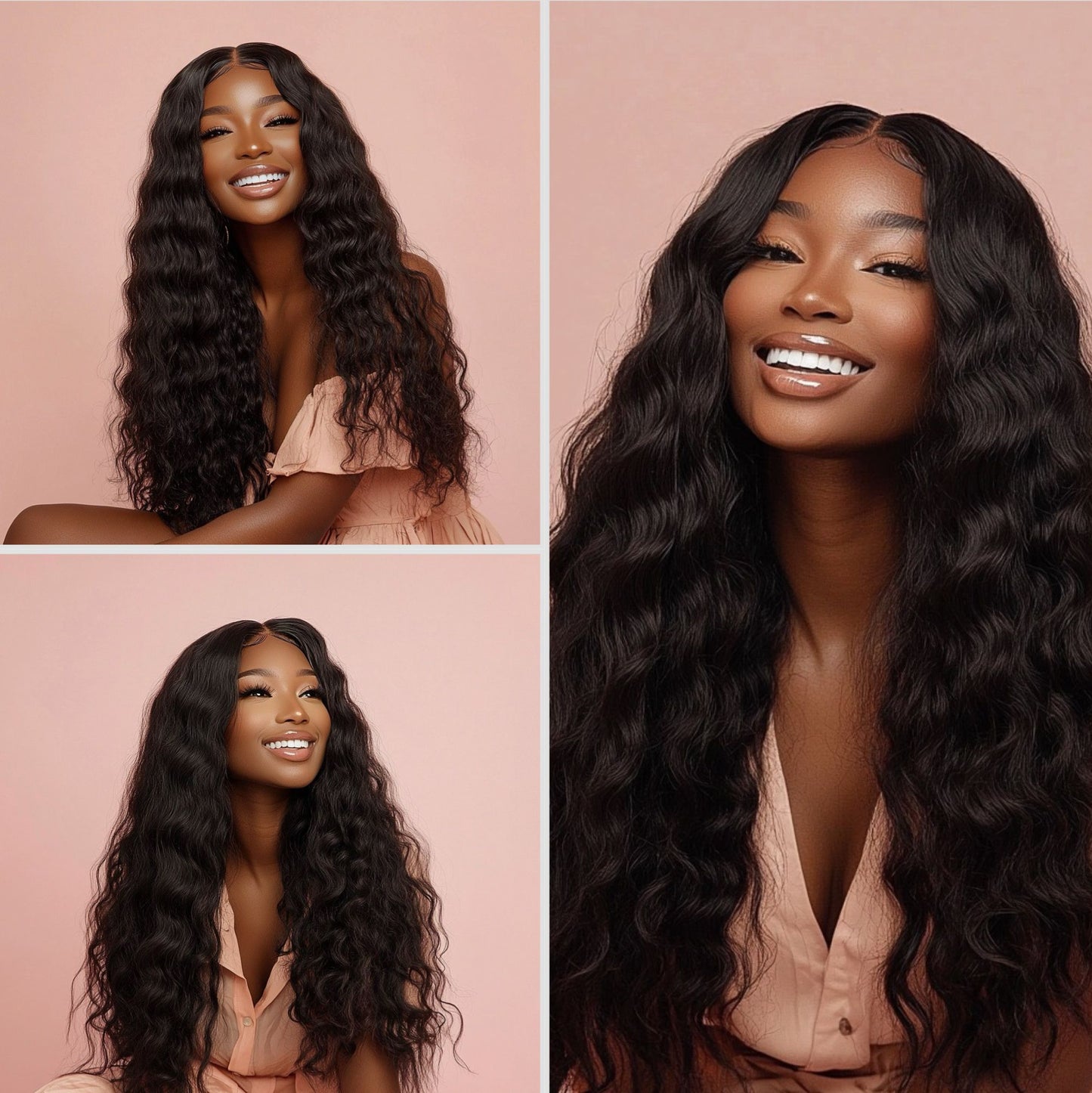 RHC Luxe 12A HD Lace Front Wig – Deep Wave