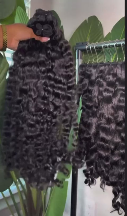 Curly Bundles 100%  Human Hair